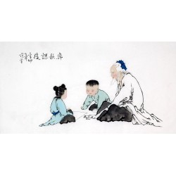 Chinese Figure Painting - CNAG009410