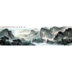 Chinese Landscape Painting - CNAG009411