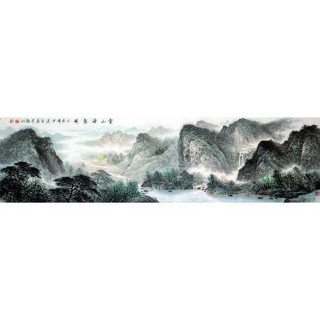 Chinese Landscape Painting - CNAG009411