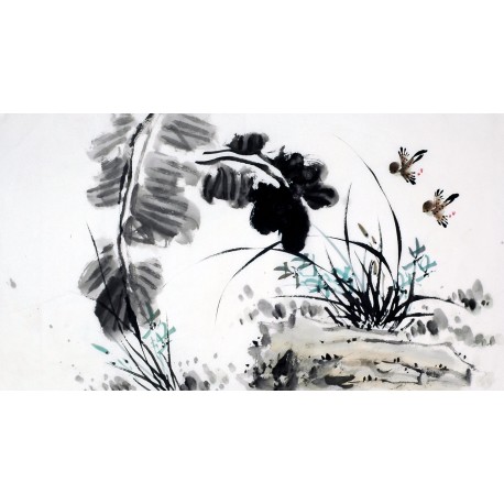 Chinese Flowers&Trees Painting - CNAG009412