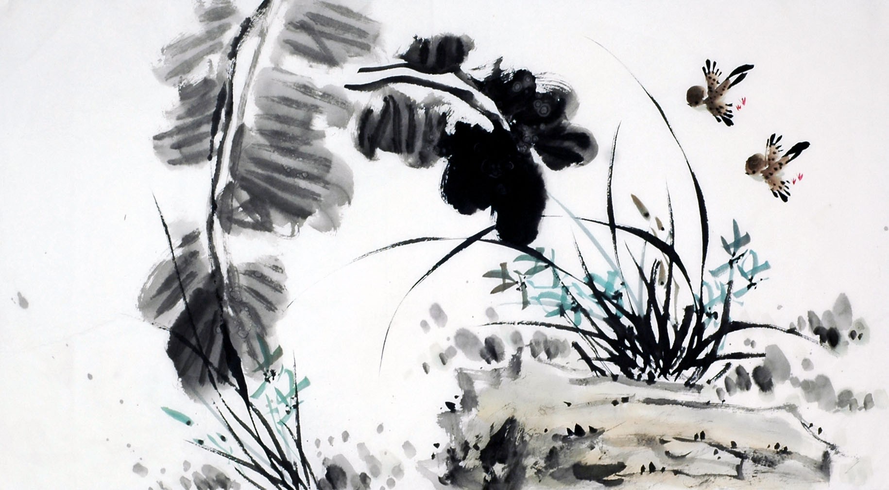Chinese Flowers&Trees Painting - CNAG009412
