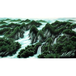 Chinese Landscape Painting - CNAG009415