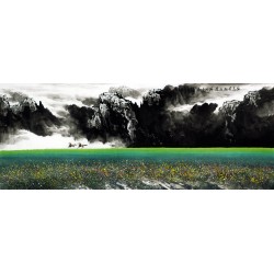 Chinese Aquarene Painting - CNAG009420