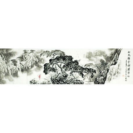 Chinese Aquarene Painting - CNAG009421