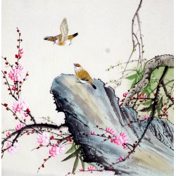 Chinese Flowers&Trees Painting - CNAG009429