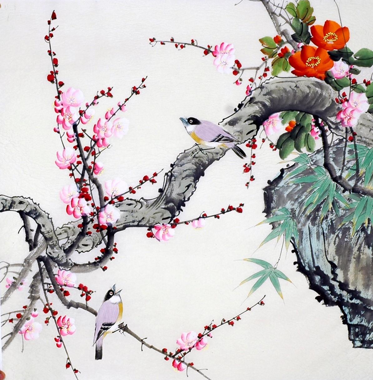 Chinese Flowers&Trees Painting - CNAG009430