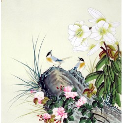 Chinese Flowers&Trees Painting - CNAG009431