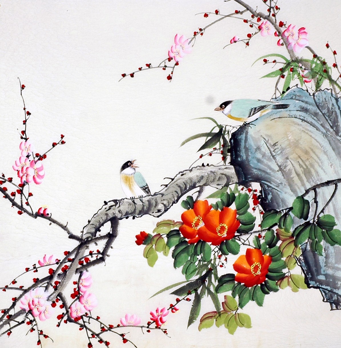 Chinese Flowers&Trees Painting - CNAG009432