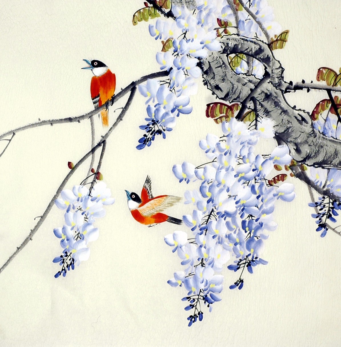 Chinese Flowers&Trees Painting - CNAG009439