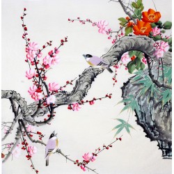 Chinese Flowers&Trees Painting - CNAG009442