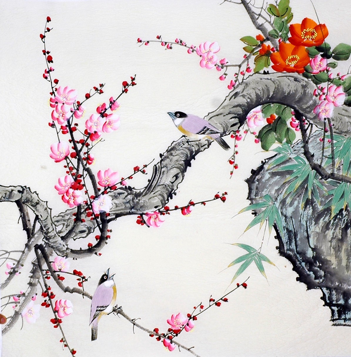 Chinese Flowers&Trees Painting - CNAG009442