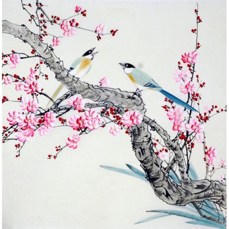 Chinese Flowers&Trees Painting - CNAG009443