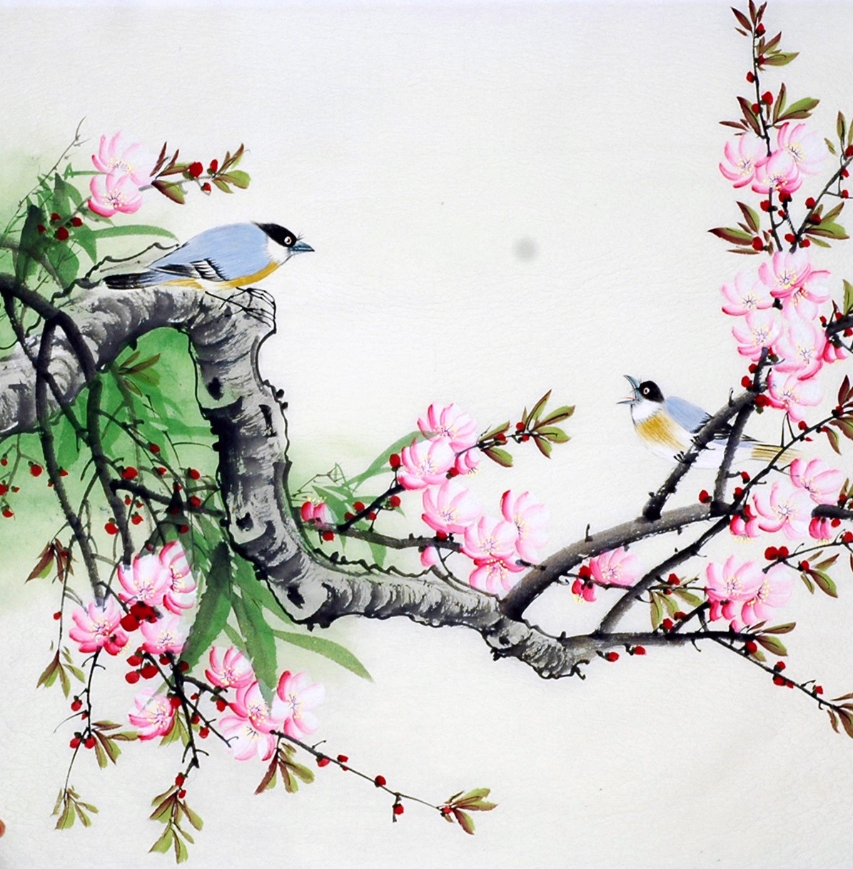 Chinese Flowers&Trees Painting - CNAG009446