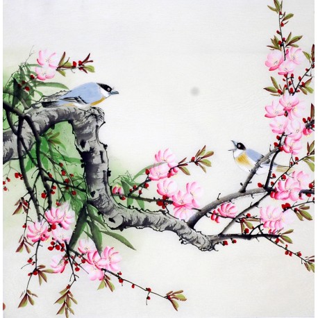 Chinese Flowers&Trees Painting - CNAG009448