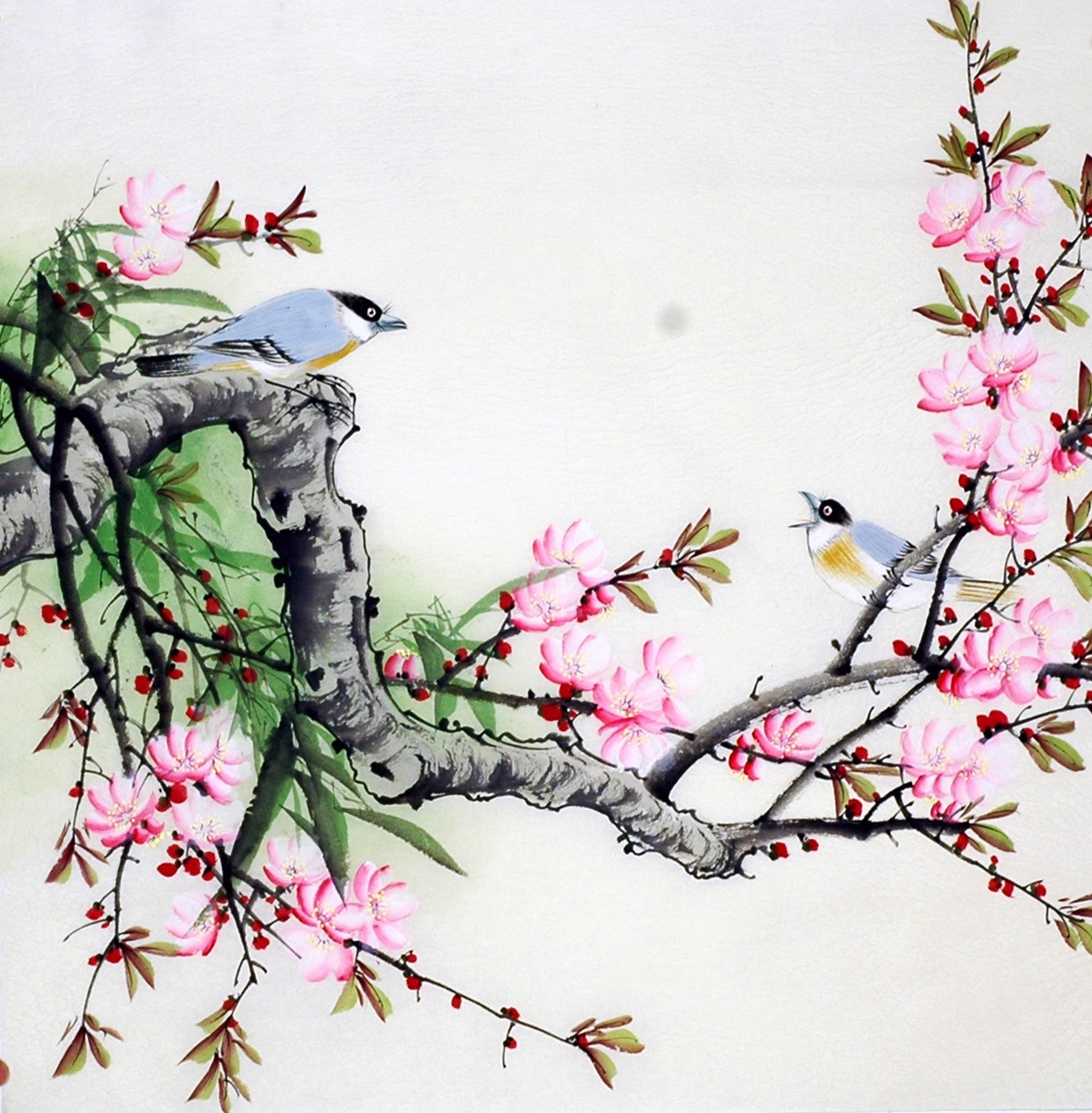 Chinese Flowers&Trees Painting - CNAG009448
