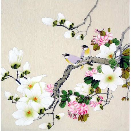 Chinese Flowers&Trees Painting - CNAG009450