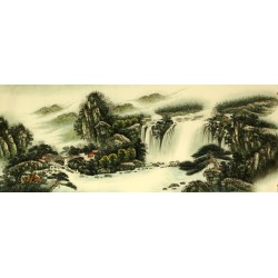 Chinese Landscape Painting - CNAG009451