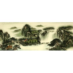 Chinese Landscape Painting - CNAG009453