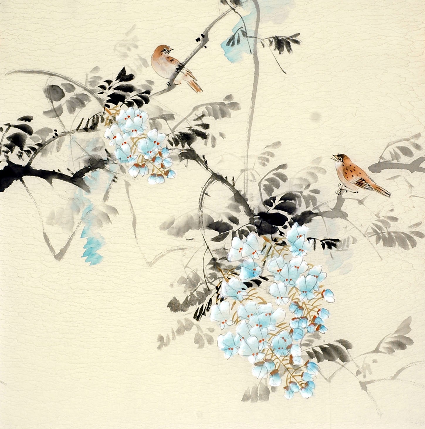 Chinese Flowers&Trees Painting - CNAG009461