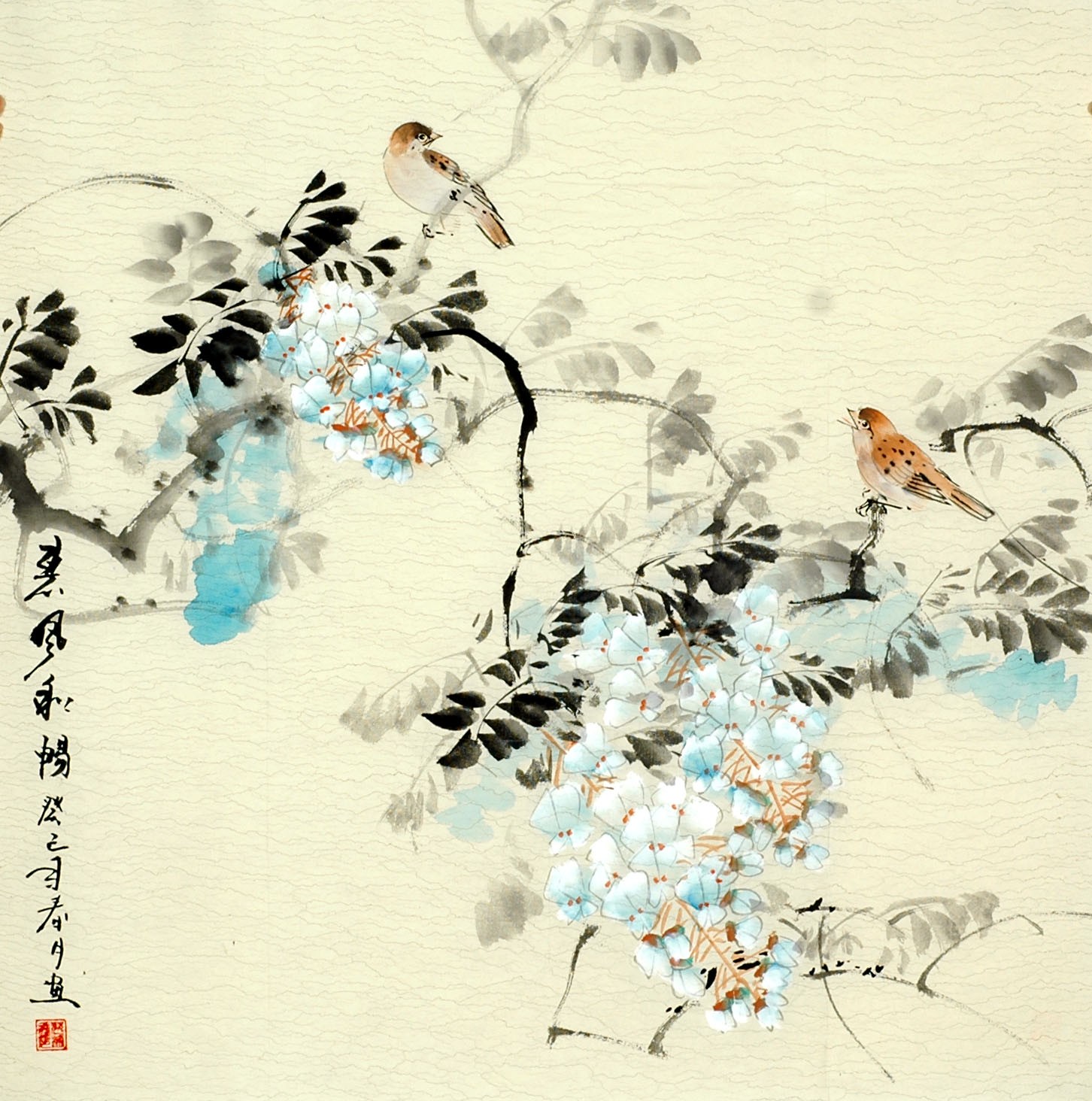Chinese Flowers&Trees Painting - CNAG009462