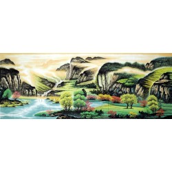 Chinese Landscape Painting - CNAG009465