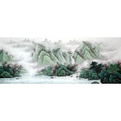 Chinese Landscape Painting - CNAG009466