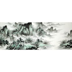 Chinese Landscape Painting - CNAG009468