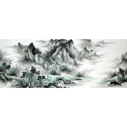 Chinese Landscape Painting - CNAG009469