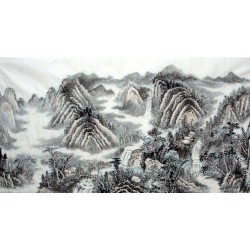 Chinese Landscape Painting - CNAG009472