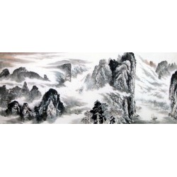 Chinese Landscape Painting - CNAG009479