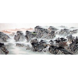 Chinese Landscape Painting - CNAG009483
