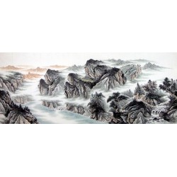 Chinese Landscape Painting - CNAG009485