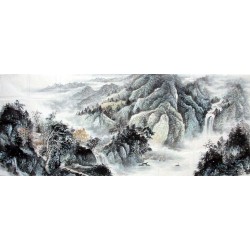 Chinese Landscape Painting - CNAG009486