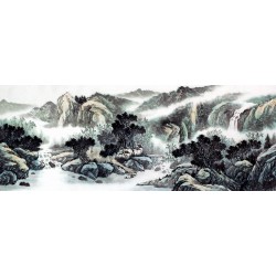 Chinese Landscape Painting - CNAG009495