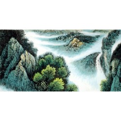Chinese Landscape Painting - CNAG009504