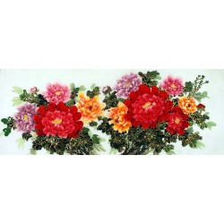 Chinese Peony Painting - CNAG009511