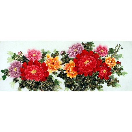 Chinese Peony Painting - CNAG009511