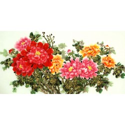 Chinese Peony Painting - CNAG009512