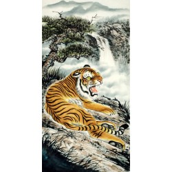 Chinese Tiger Painting - CNAG009513