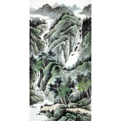 Chinese Landscape Painting - CNAG009514