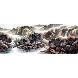 Chinese Landscape Painting - CNAG009516