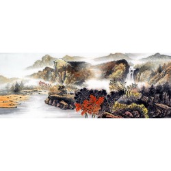 Chinese Landscape Painting - CNAG009518