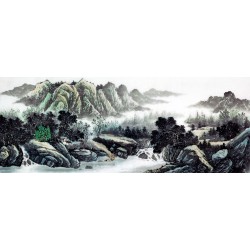 Chinese Landscape Painting - CNAG009519