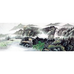 Chinese Landscape Painting - CNAG009523