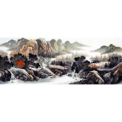 Chinese Landscape Painting - CNAG009525