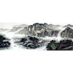 Chinese Landscape Painting - CNAG009526