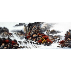 Chinese Landscape Painting - CNAG009529