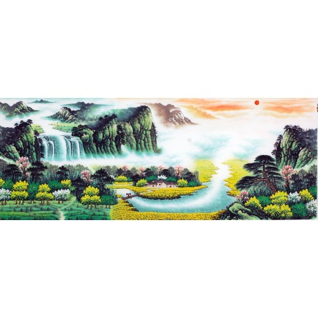 Chinese Landscape Painting - CNAG009530