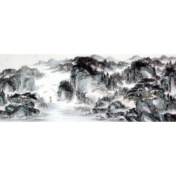 Chinese Landscape Painting - CNAG009542