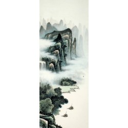 Chinese Landscape Painting - CNAG009543